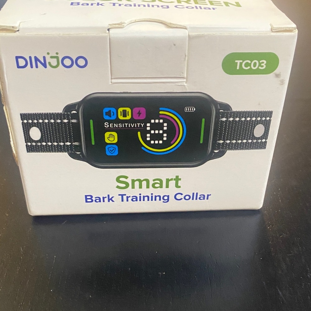 Smart Dog bark training collar - Black